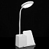 Лампа с органайзером и беспроводной зарядкой writeLight, ver. 2, белая - Фото 13