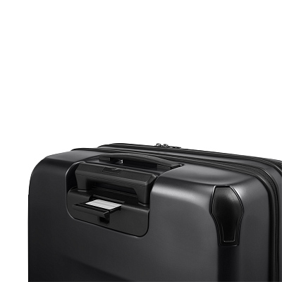 Чемодан VICTORINOX Spectra™ 3.0 Exp. Medium Case, чёрный, поликарбонат Sorplas™, 46x30x69 см, 81 л