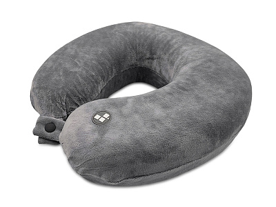Подушка для путешествий с эффектом памяти Drowsy (Серый)