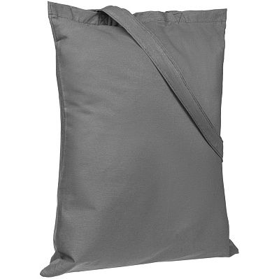 Холщовая сумка Basic 105, серая (Серый)