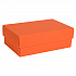 Коробка картонная, "COLOR" 11,5*6*17 см; оранжевый - Фото 1