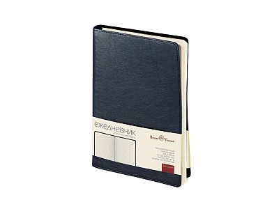 Ежедневник недатированный А5 Milano (Тёмно-синий)