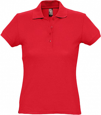 Рубашка поло женская Passion 170, красная (Красный)