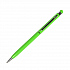 TOUCHWRITER, ручка шариковая со стилусом для сенсорных экранов, светло-зеленый/хром, металл   - Фото 1