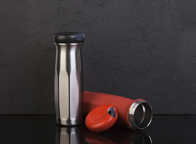 Термостакан "Аризона" 630 мл, стальной серый