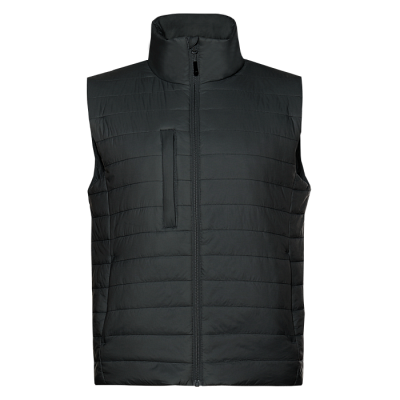 Жилет унисекс утепленный STAN таффета, 65, 87 (Чёрный)