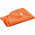 Надувная подушка под шею в чехле Sleep, оранжевая - Фото 2