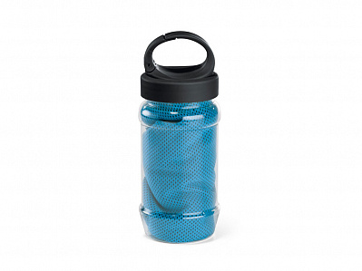 Полотенце для спорта с бутылкой ARTX PLUS (Голубой)