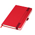 Подарочный набор Alpha, красный (ежедневник, ручка, аккумулятор) - Фото 2
