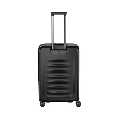 Чемодан VICTORINOX Spectra™ 3.0 Exp. Medium Case, чёрный, поликарбонат Sorplas™, 46x30x69 см, 81 л