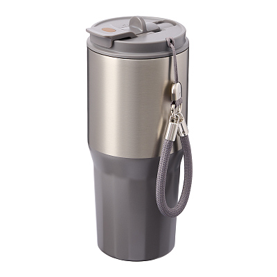 Термокружка вакуумная Avenue, серая