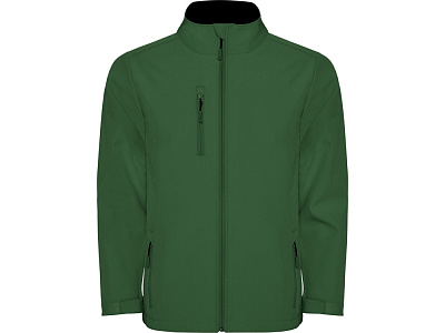 Куртка софтшелл Nebraska мужская (Бутылочный зеленый)