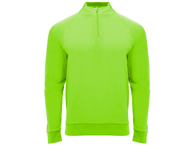 Толстовка с воротом на молнии Epiro унисекс (Неоновый зеленый)