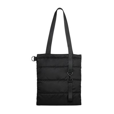 Шоппер Superbag Bubble New, со скрытой магнитной кнопкой (черный)