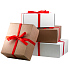 Подарочная лента для малой универсальной подарочной коробки, красная - Фото 4