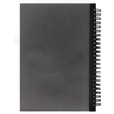 Ежедневник Notera Maxi, недатированный, серый