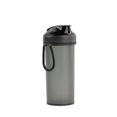 Бутылка для воды "Drinkme" 350 мл, черный (Чёрный)