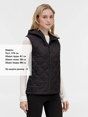 Жилет унисекс Tarnaby, черный