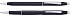 Набор Cross Classic Century Black Lacquer: шариковая ручка и ручка-роллер, цвет - черный - Фото 1