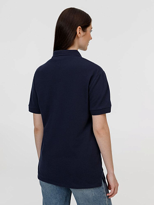 Рубашка поло унисекс Pacific, кобальт (темно-синяя)