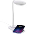 Настольная лампа с беспроводной зарядкой Modicum, белая - Фото 2