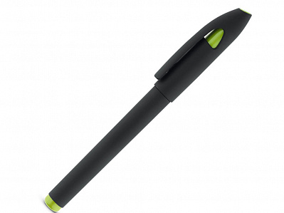 Ручка пластиковая шариковая SPACIAL (Зеленое яблоко)