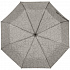 Складной зонт Tracery с проявляющимся рисунком, серый - Фото 1