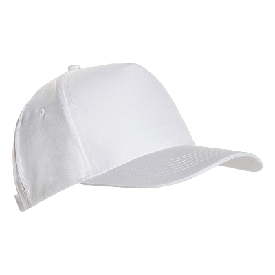 Бейсболка STAN 5 клиньев полиэстер 150, 10P (Белый) Бейсболка STAN 5 клиньев полиэстер 150, 10P (Белый)