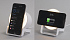 Bluetooth колонка-подставка "Smart Sound" с беспроводным (10W) зарядным устройством и лампой, белый - Фото 4