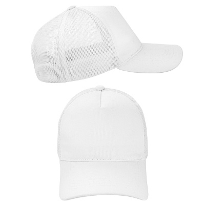 Бейсболки LEADER mesh (Белый) Бейсболки LEADER mesh (Белый)