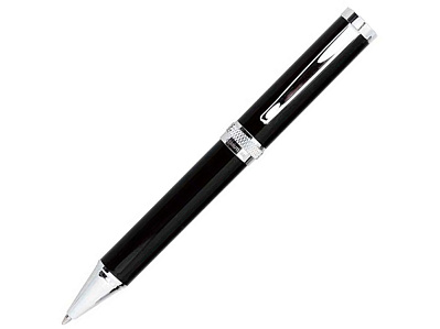 Ручка шариковая Focus (Черный/серебристый)