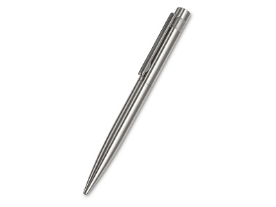 Ручка шариковая из переработанной стали Steelite (Серебристый)