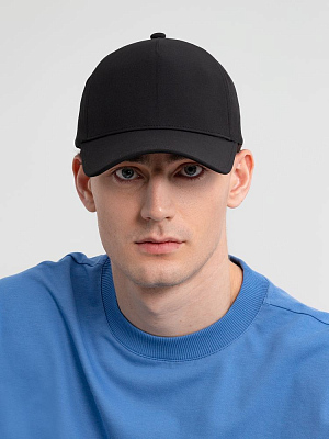 Бейсболка Kosmos, черная (Чёрный) Бейсболка Kosmos, черная (Чёрный)