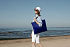 Пляжная сумка-трансформер Camper Bag, синяя - Фото 8