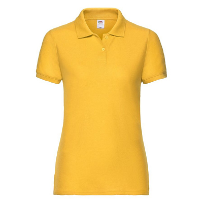 Поло женское 65/35 POLO LADY-FIT 180 (Желтый) Поло женское 65/35 POLO LADY-FIT 180 (Желтый)