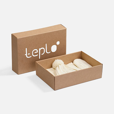 Набор Knit Beat (молочный) (Белый) Набор Knit Beat (молочный) (Белый)