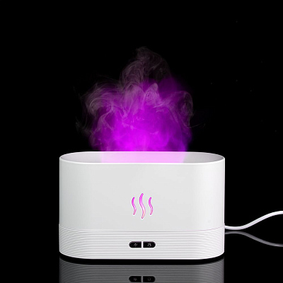 Увлажнитель-ароматизатор с имитацией пламени Fuego ver.2 (Белый) Увлажнитель-ароматизатор с имитацией пламени Fuego ver.2 (Белый)