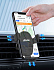 Автомобильное беспроводное (10W) зарядное устройство "Clamp SOFTTOUCH" с подсветкой логотипа, покрытие soft touch, черный - Фото 3