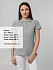 Рубашка поло женская Virma Premium Lady, серый меланж - Фото 5