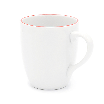 Кружка фарфоровая 300 см3 челси, Палитра (8С1370/1Ф34), Красный (Красный) Кружка фарфоровая 300 см3 челси, Палитра (8С1370/1Ф34), Красный (Красный)