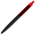 Ручка шариковая Prodir QS01 PRT-P Soft Touch, черная с красным - Фото 4