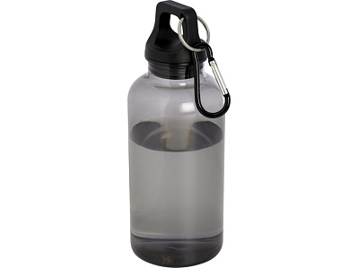 Бутылка для воды с карабином Oregon, 400 мл (Черный)