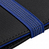 Папка с блокнотом Torga, черная с синим - Фото 2
