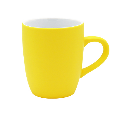 Кружка New Aurora Soft, софт тач, желтая-S (Желтый) Кружка New Aurora Soft, софт тач, желтая-S (Желтый)