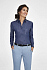 Рубашка женская Barry Women, синяя (деним) - Фото 4