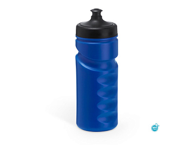 Бутылка спортивная RUNNING из полиэтилена (Королевский синий)