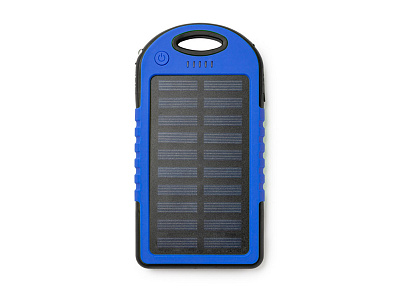 Внешний аккумулятор DROIDE на солнечной батарее, 4000 mAh (Королевский синий/черный)