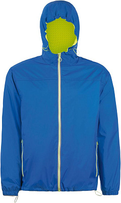 Ветровка Skate, ярко-синяя с неоново-желтым (Синий) Ветровка Skate, ярко-синяя с неоново-желтым (Синий)