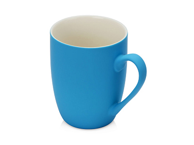 Кружка с покрытием soft-touch Tulip Gum (Голубой) Кружка с покрытием soft-touch Tulip Gum (Голубой)