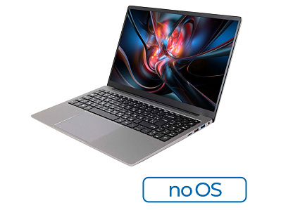 Ноутбук OFFICE HLP, 15,6″, 1920x1080, Intel Core i5 1235U, 16ГБ, 512ГБ, Intel Iris Xe Graphics, без ОС (Серый)